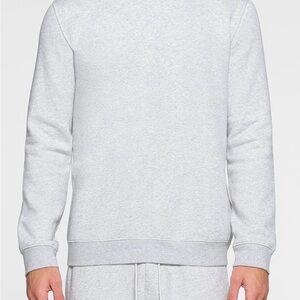 SKIMS Light Gray Crewneck Sweater